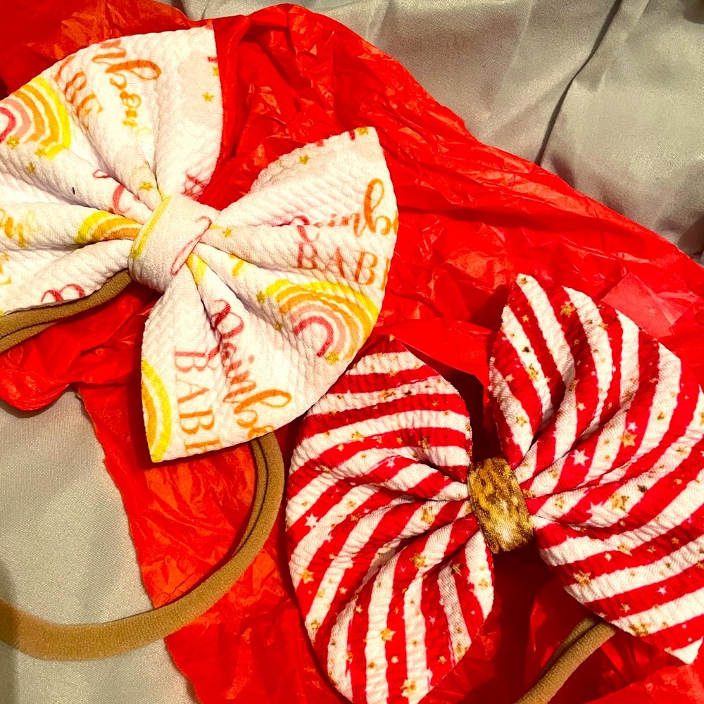 Handmade Bows on nylon